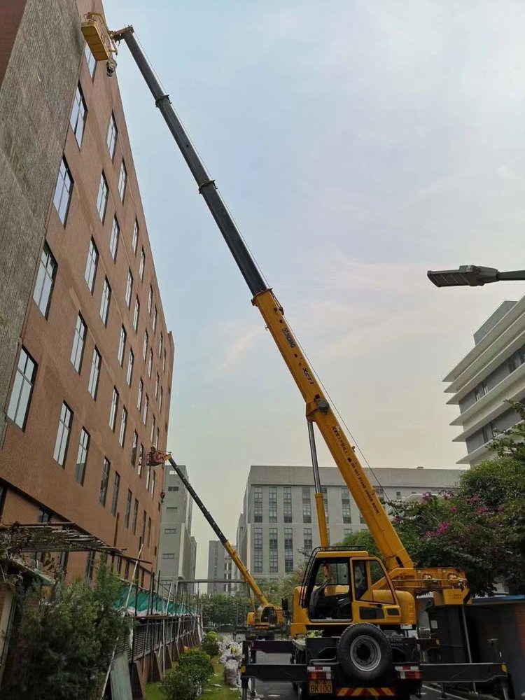 新晃桥梁施工必备！大吨位吊车出租选型经验分享